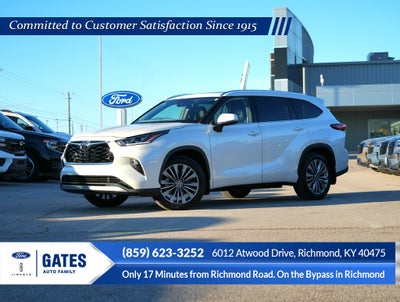 2020 Toyota Highlander Platinum