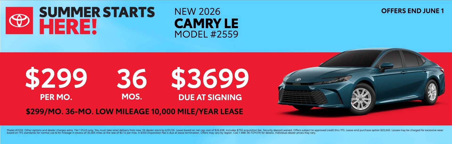 Lease the NEW Camry at Toyota South in Richmond KY