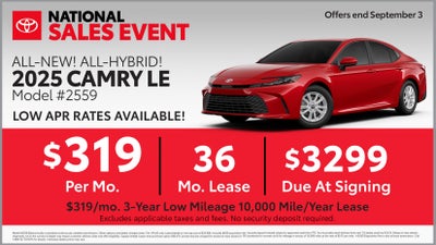 Toyota Lease and Finance Specials | Toyota Lease and Deals Richmond, KY ...