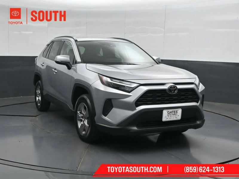 Used Toyota RAV4 on the lot at Toyota South in Richmond, Kentucky