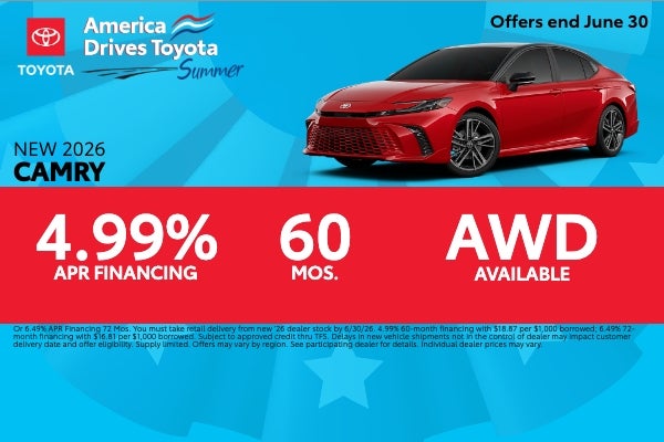 The NEW Camry at Toyota South