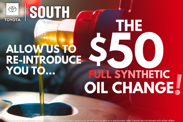 The $50 Oil Change at Toyota South