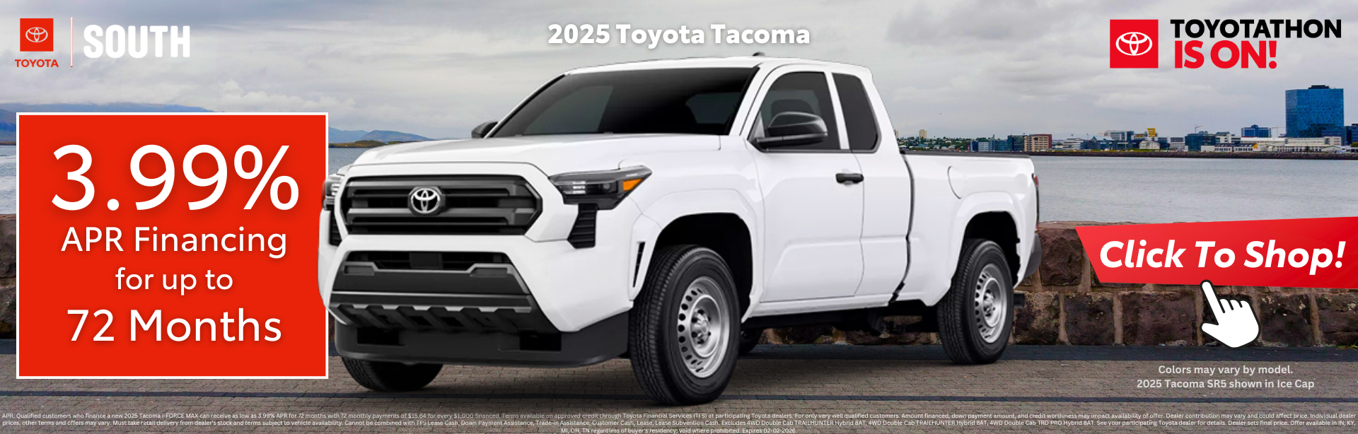 The New Tacoma at Toyota South